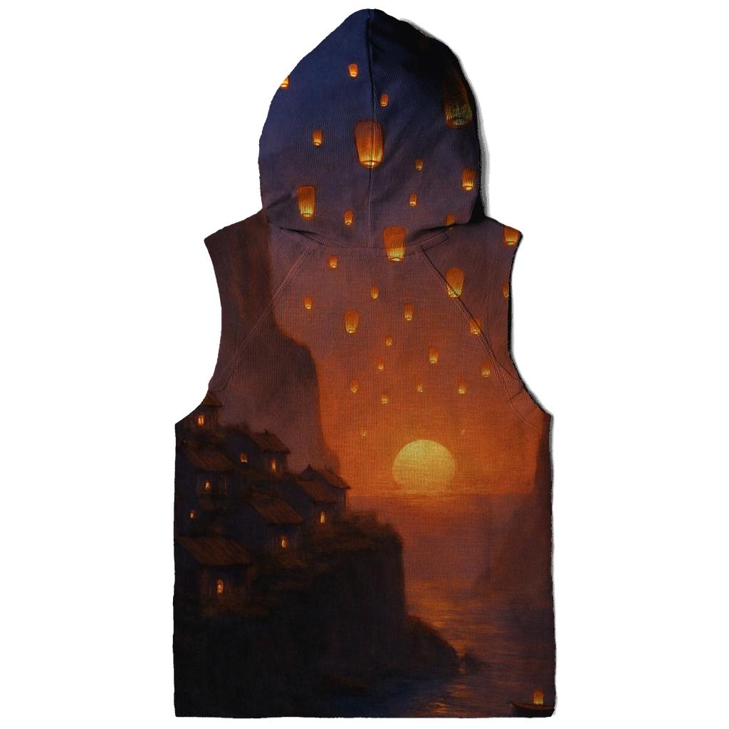  Indigo Cliff Lanterns lightweight hoodies