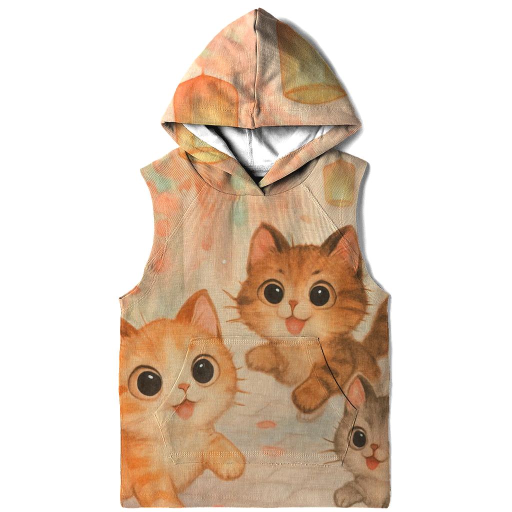 Lantern Alley Kittens zip-up hoodies