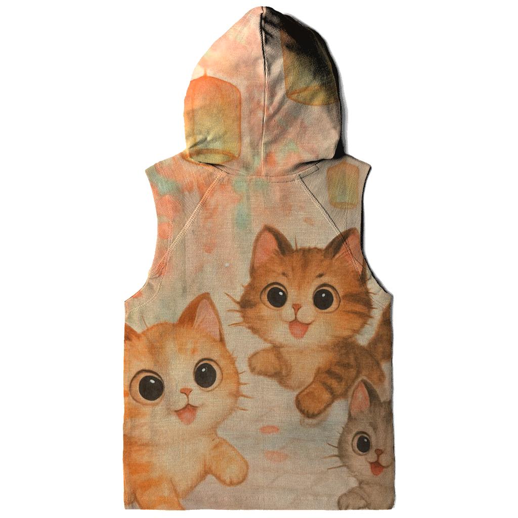 Lantern Alley Kittens zip-up hoodies