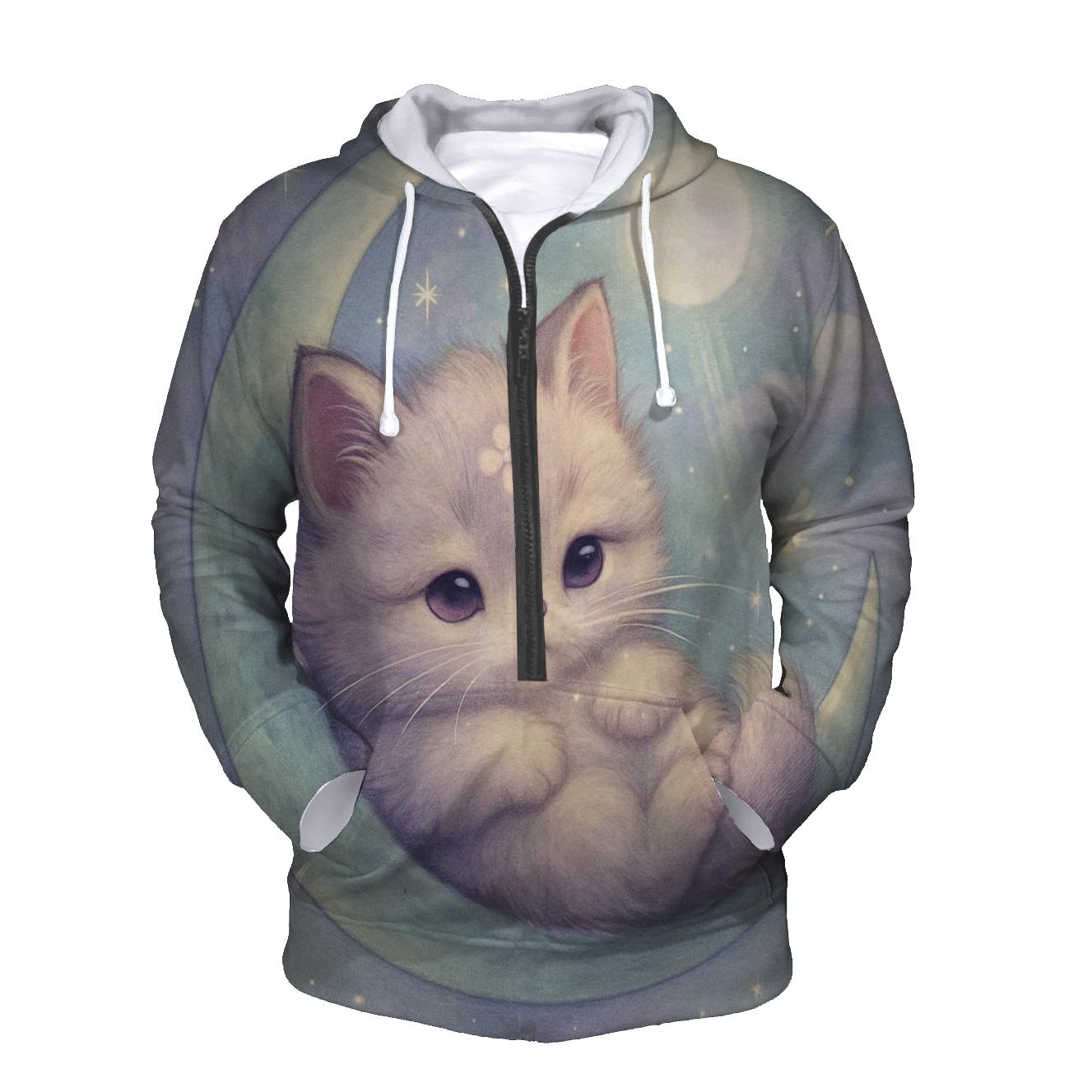 Moonbeam Nap premium hoodies