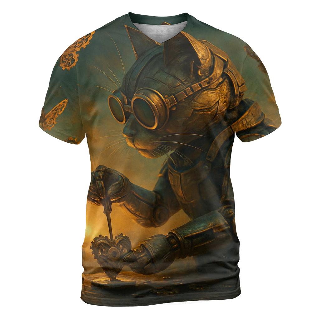 Clockwork Alley Tinkerer trendy printed shirt styles