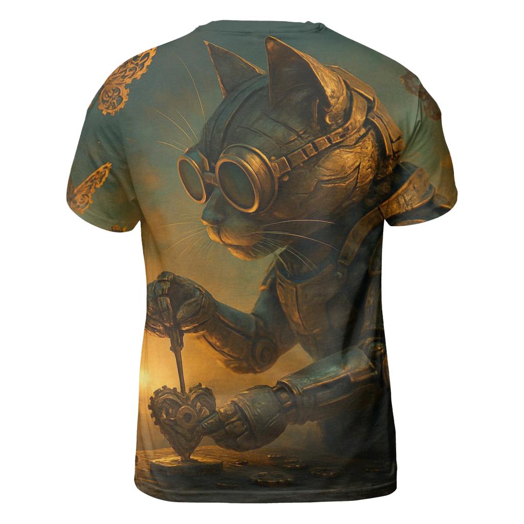 Clockwork Alley Tinkerer trendy printed shirt styles