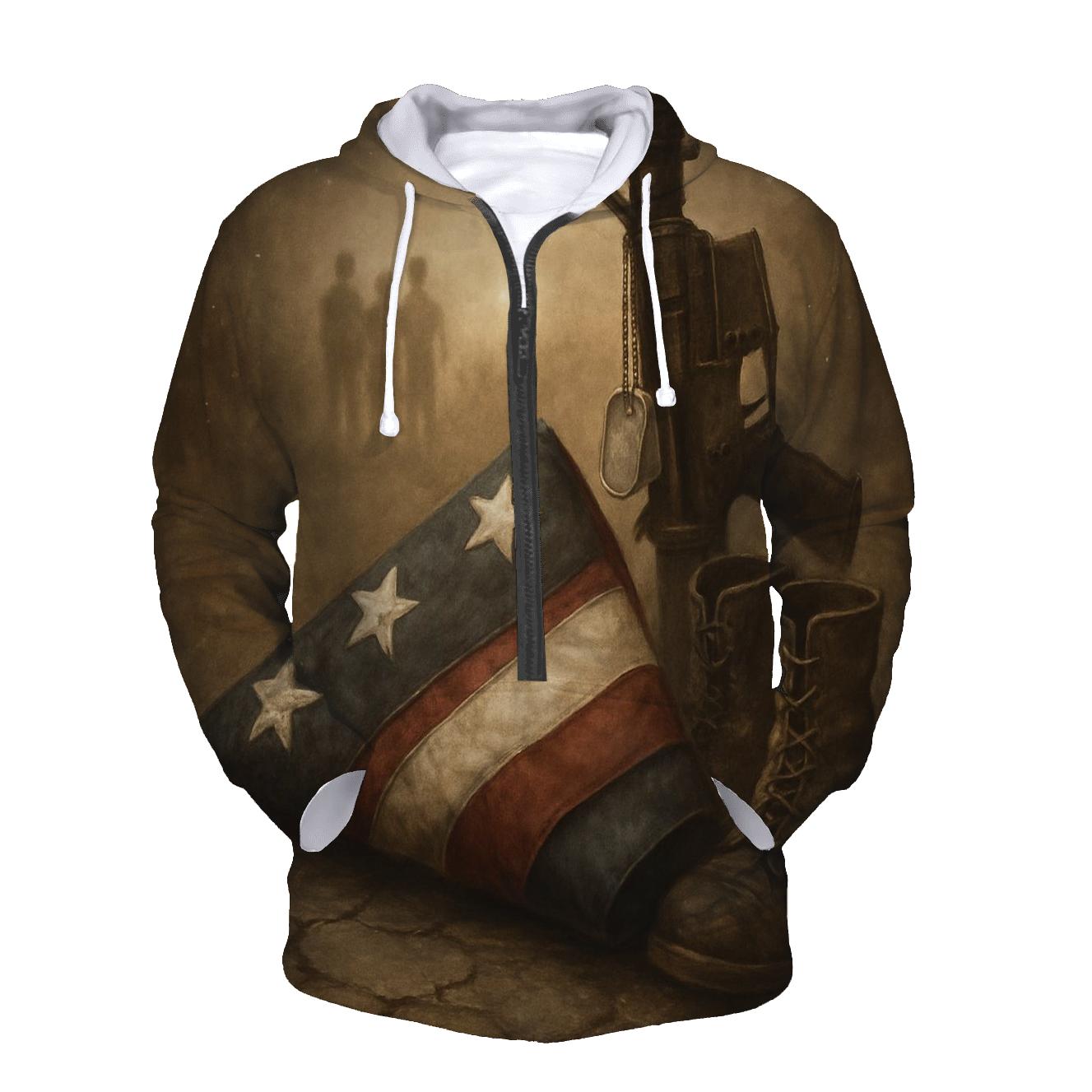 Echoes Of Honor embroidered hoodies