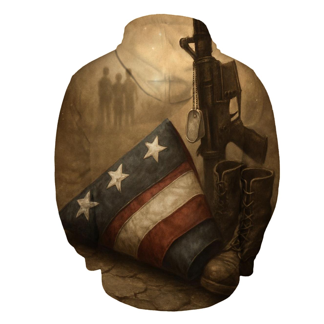 Echoes Of Honor embroidered hoodies