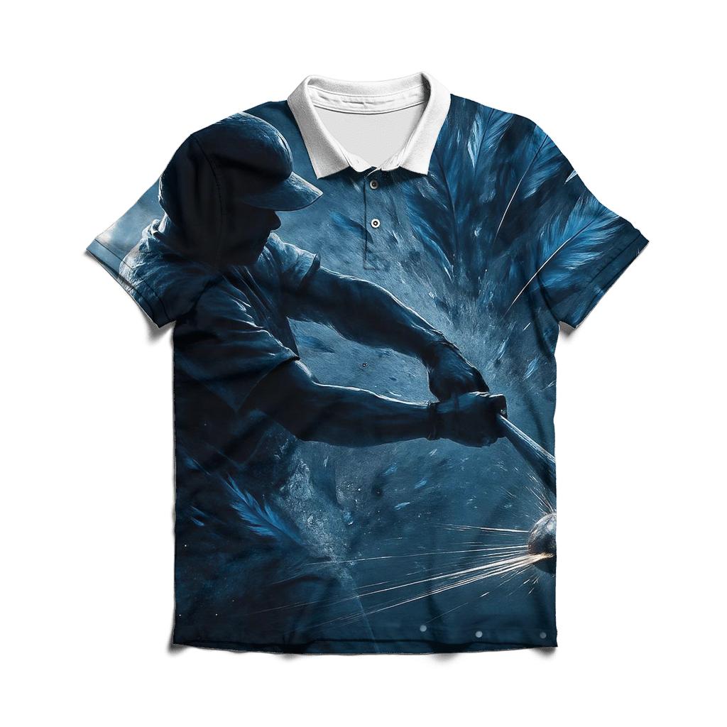 Blue Jays Batter Surge stylish collar polo tees