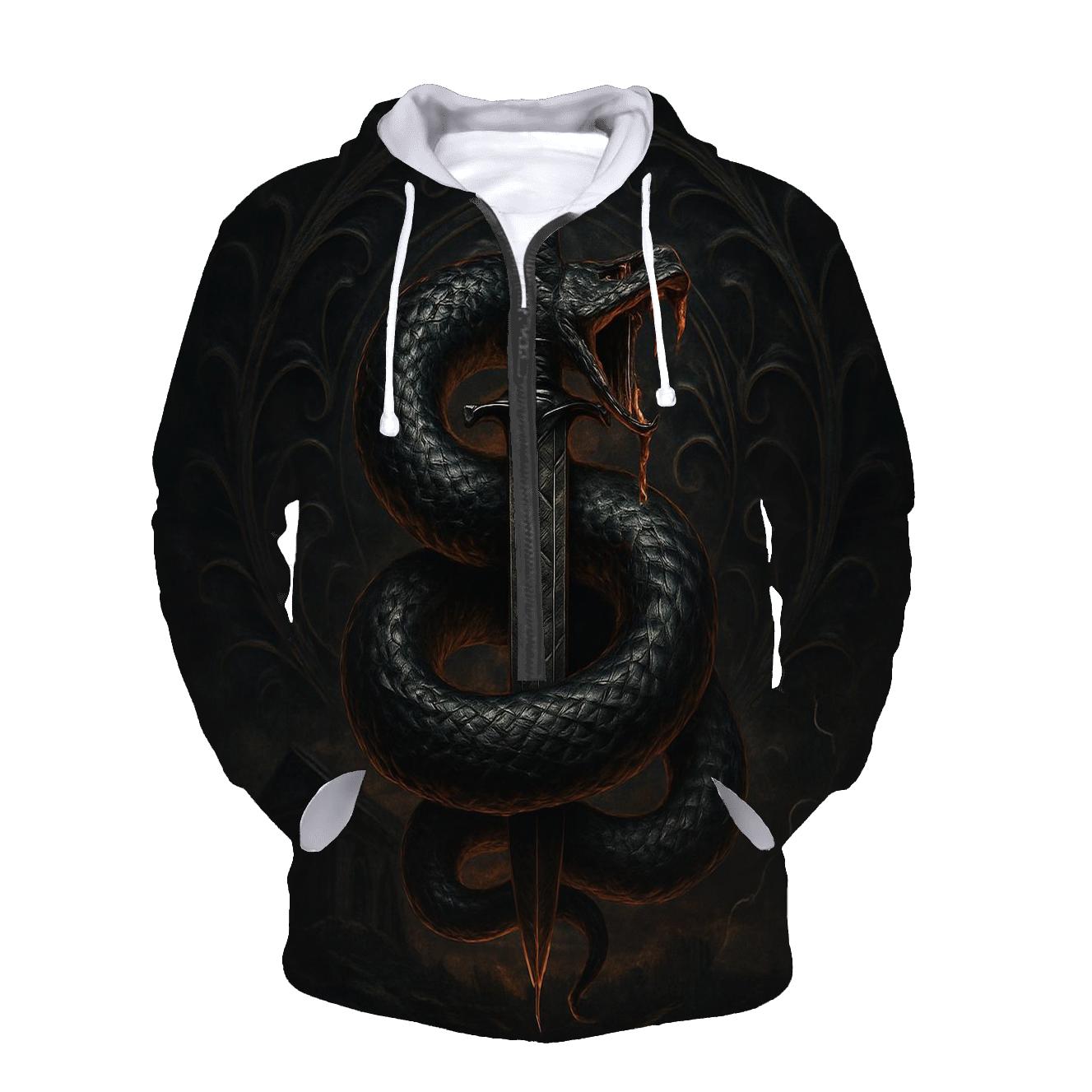 Serpent And Dagger Of Midnight Oath heavyweight hoodies