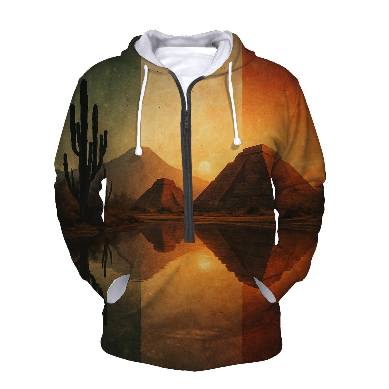 Aztec Mirage Reflection hoodie trends