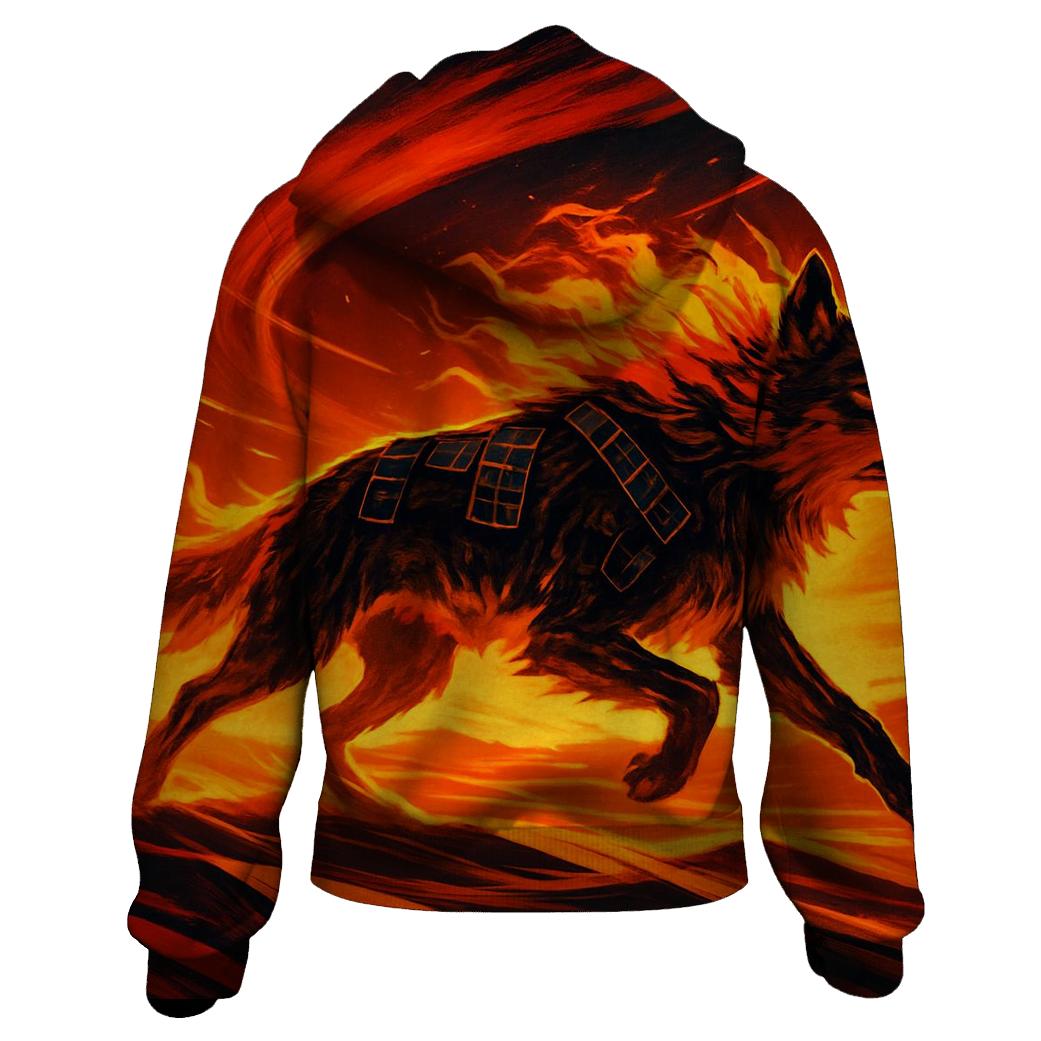 Solar Flare Tracker pullover hoodies