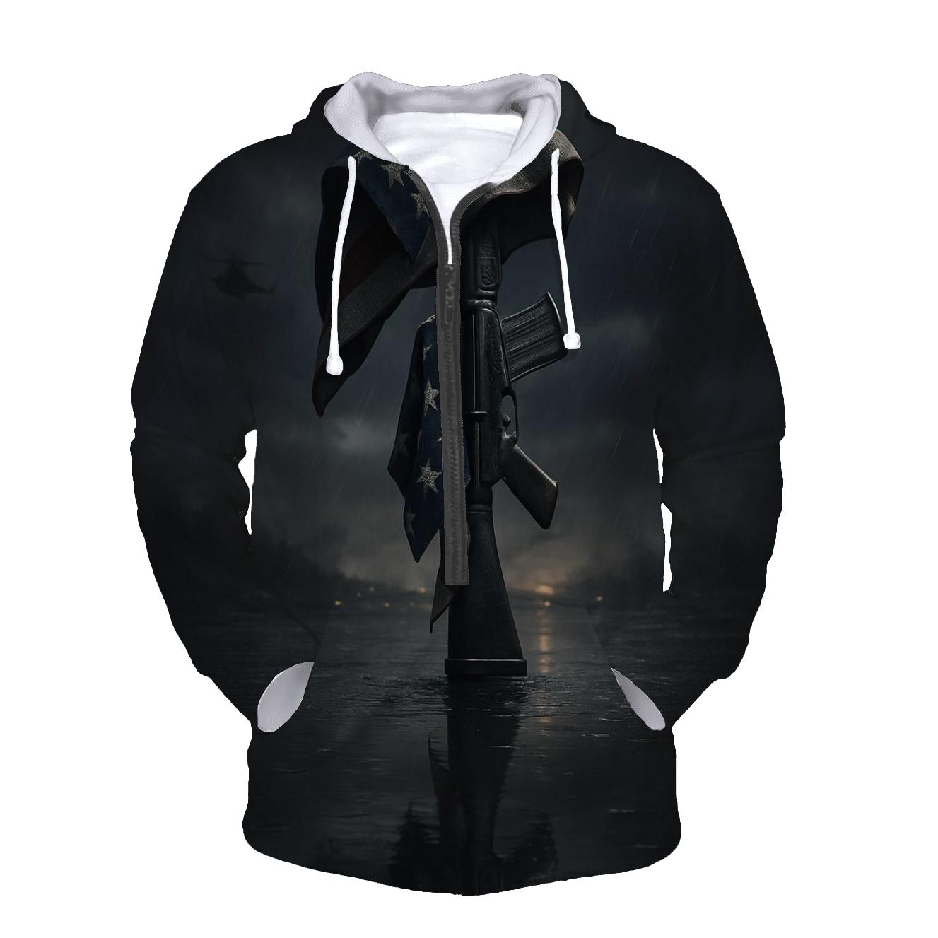 Rifle And Ridge Reflection custom hoodies
