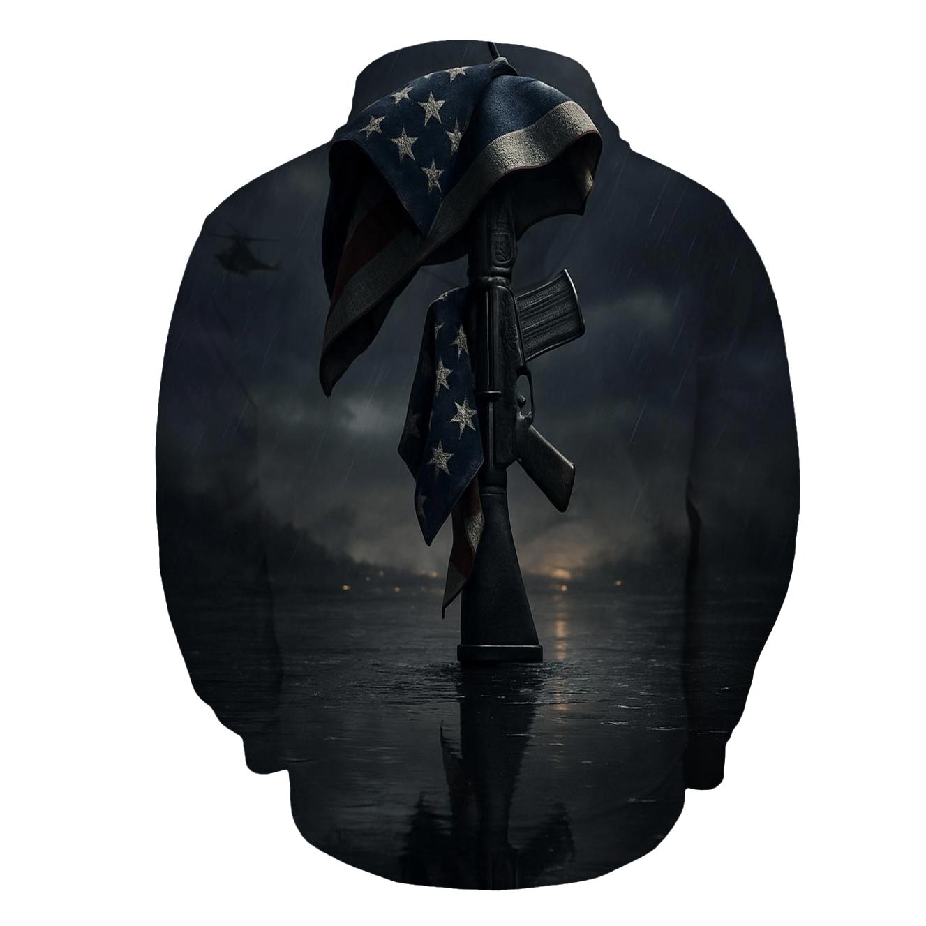 Rifle And Ridge Reflection custom hoodies