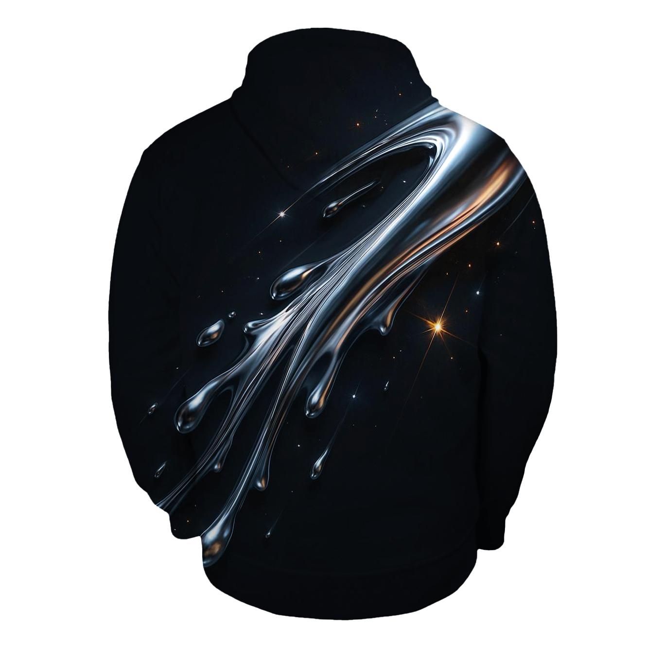 Metallic Comet Ribbon custom hoodies