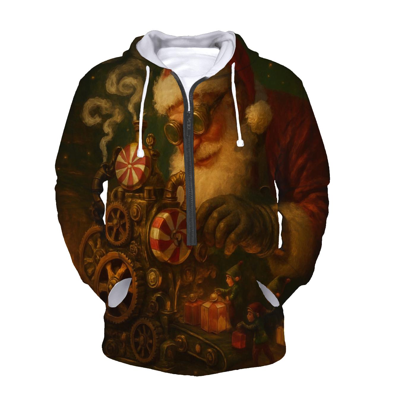 Candy Engine Santa hoodie designs