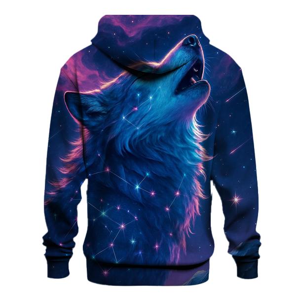 Nebula Howl Sentinel graphic hoodies