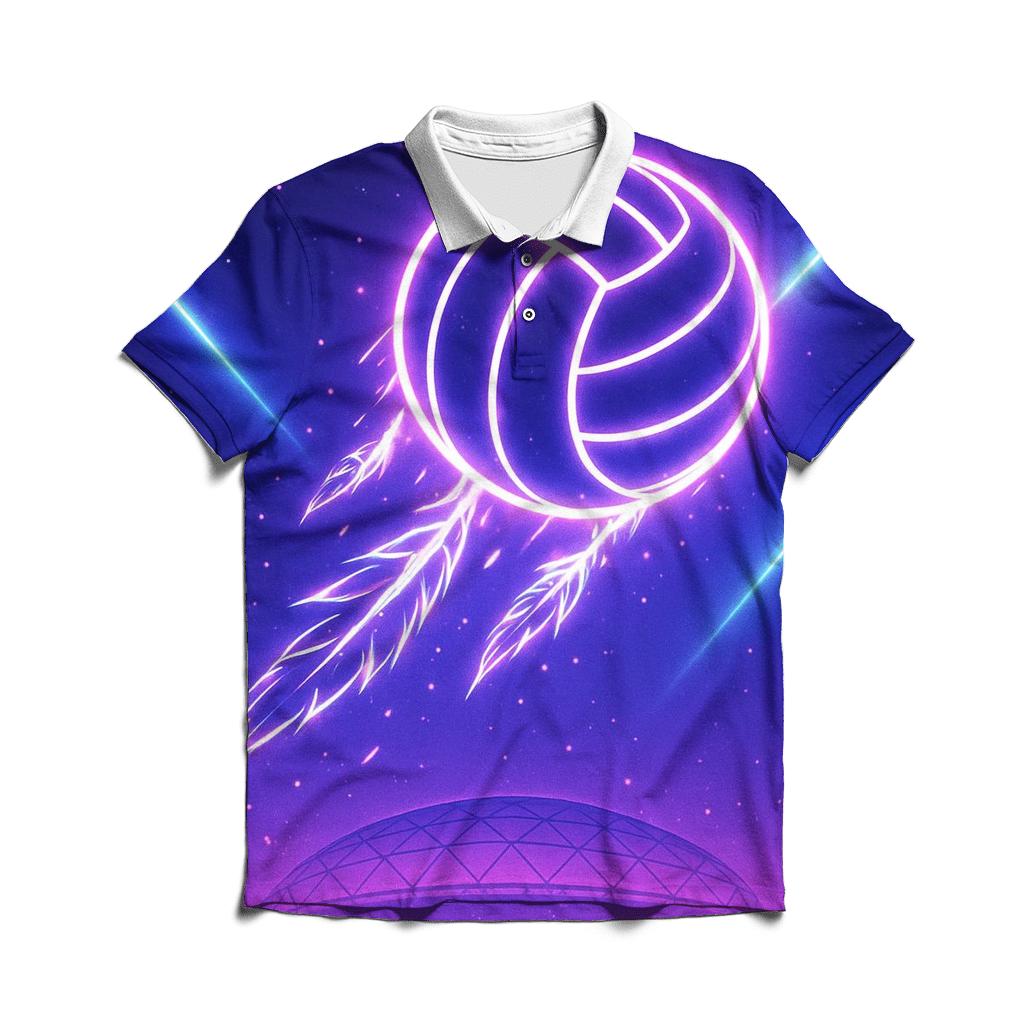 Skyline Strike With Blue Jays classic pique polos