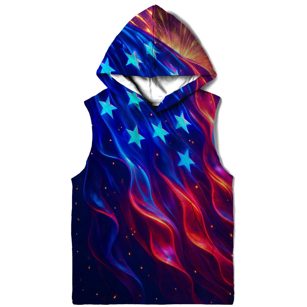 Firework Silk Cascade designer hoodies