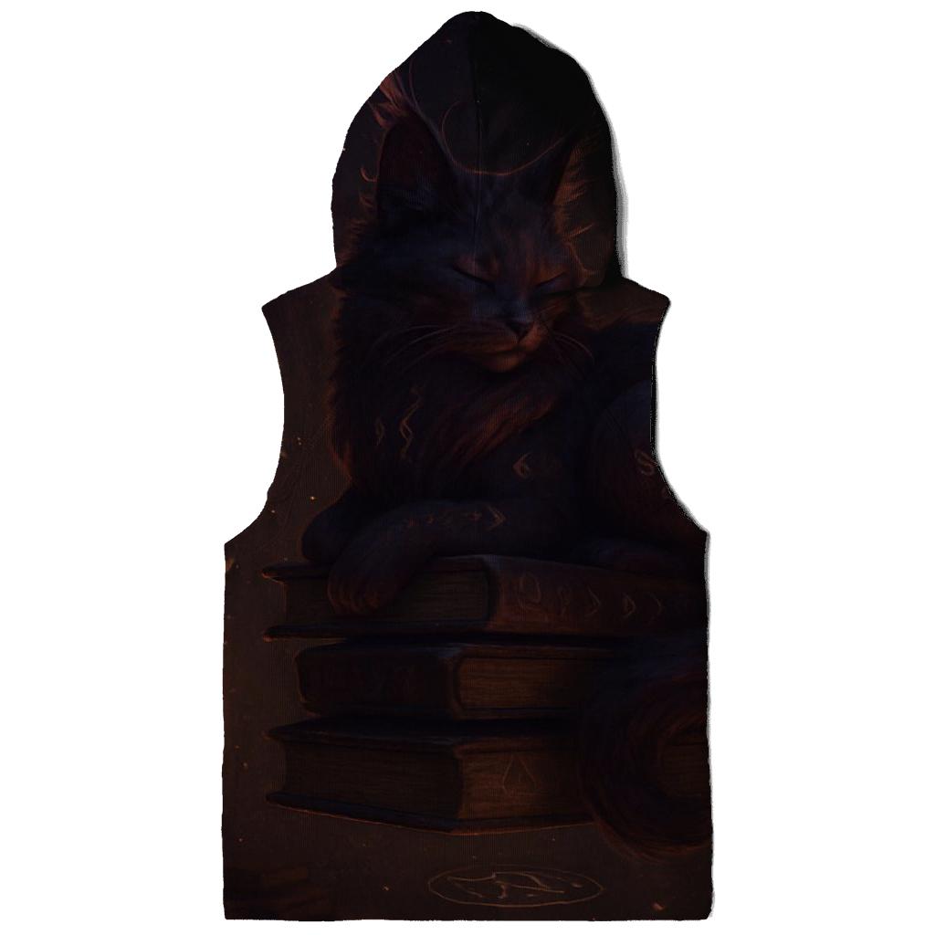 Mystic Library Guardian printed hoodies