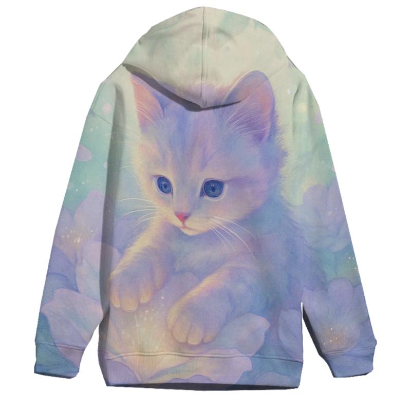 Botanical Dream Purring heavyweight hoodies