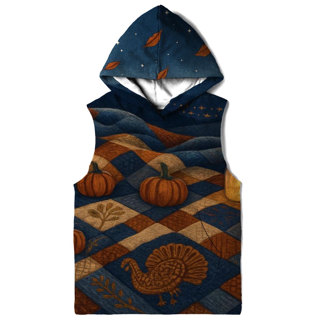 Starlit Gratitude Quilt printed hoodies