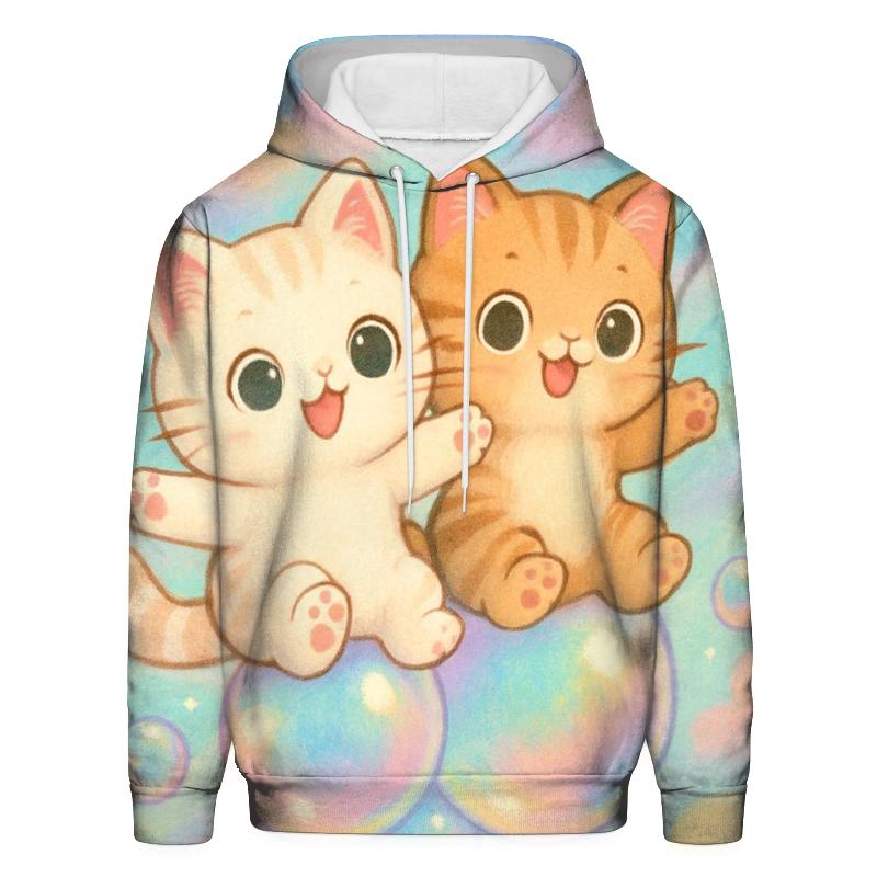 Rainbow Bubble Floaters embroidered hoodies