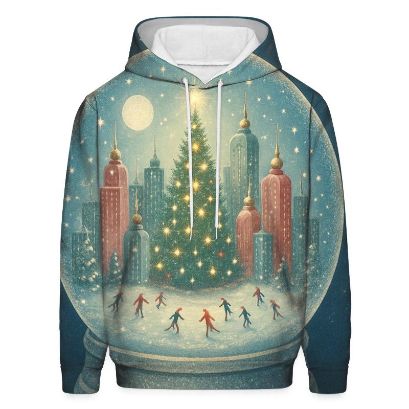 Snow Globe Cityscape hoodie trends
