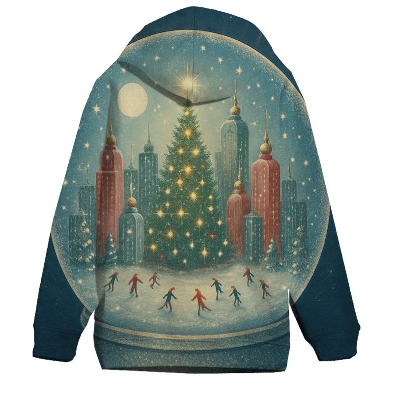 Snow Globe Cityscape hoodie trends