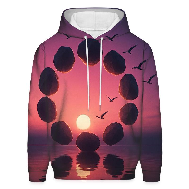 Cinder Sky Silhouette hoodie designs