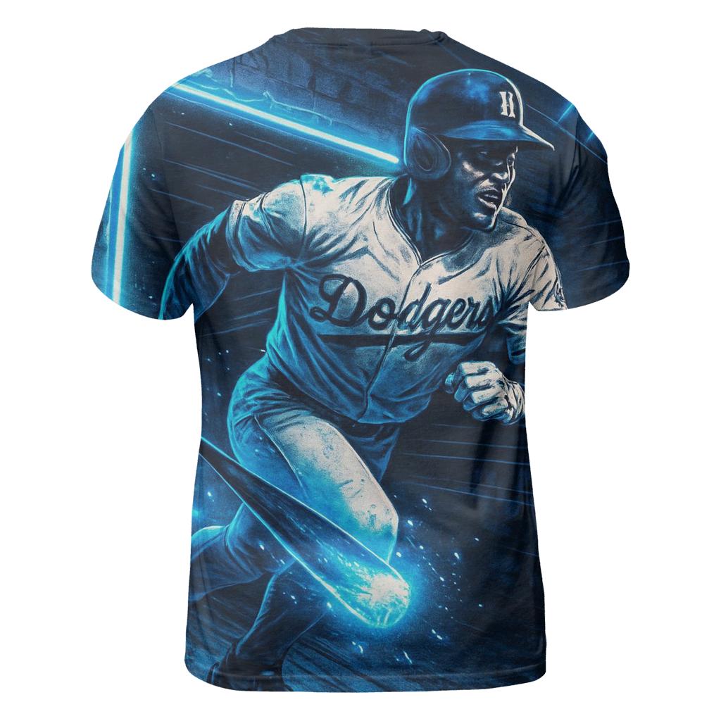 Neon Dugout Charge trendy printed shirt styles