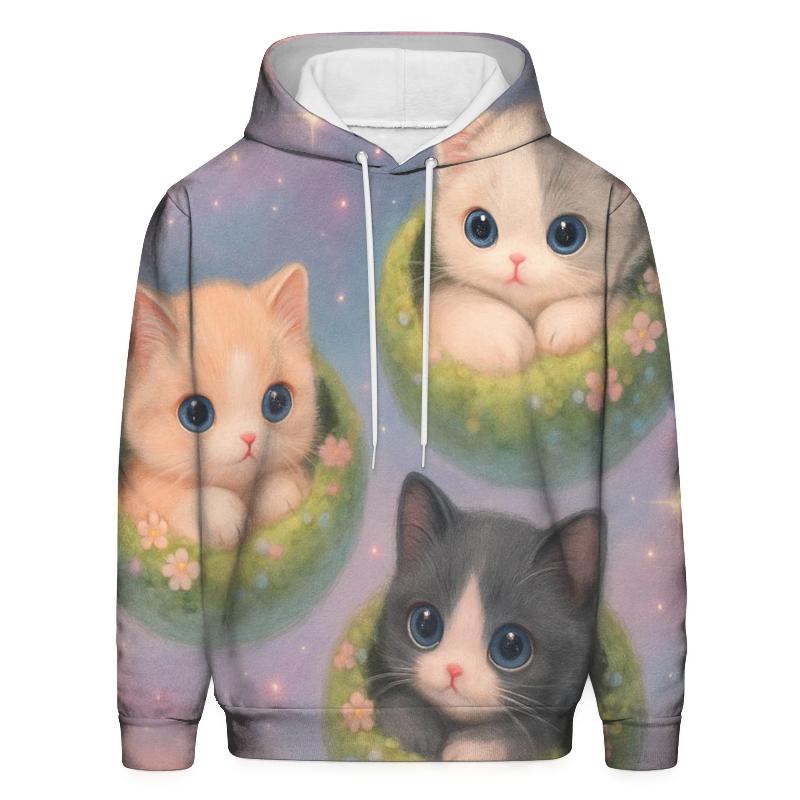 Pocket Planet Pals embroidered hoodies