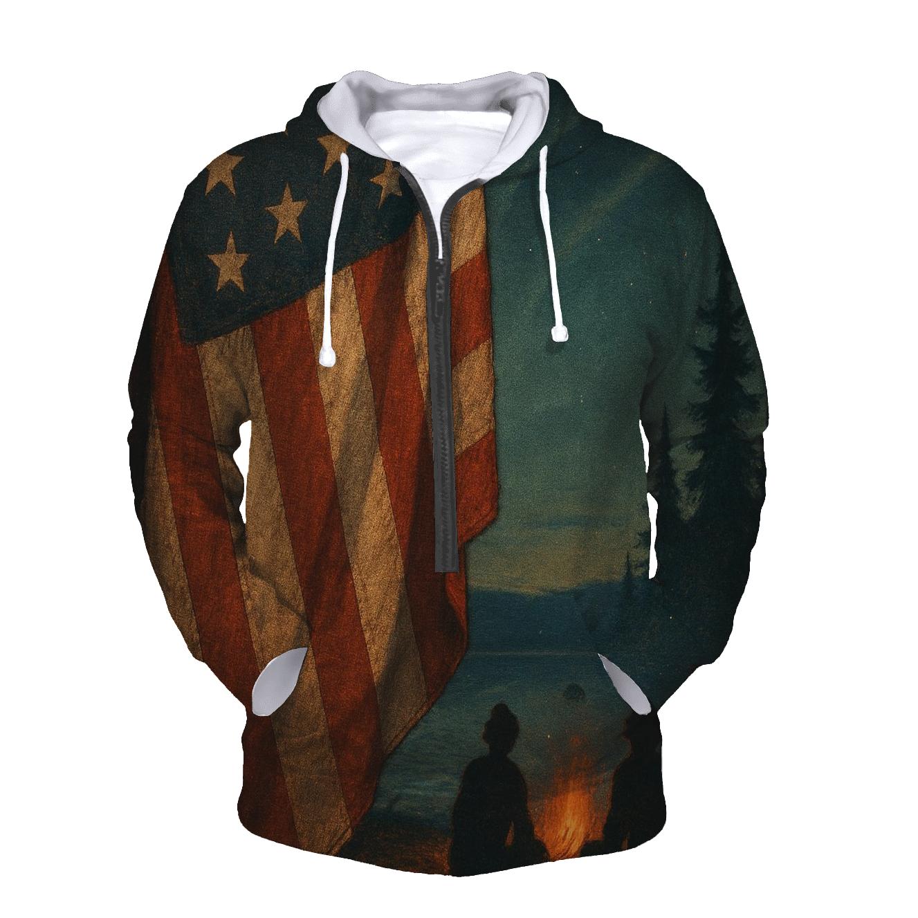 Vintage Campfire Standard hoodie designs