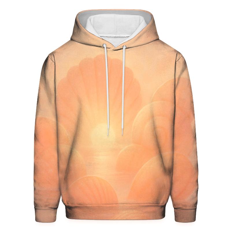 Coral Dawn Harmony custom hoodies