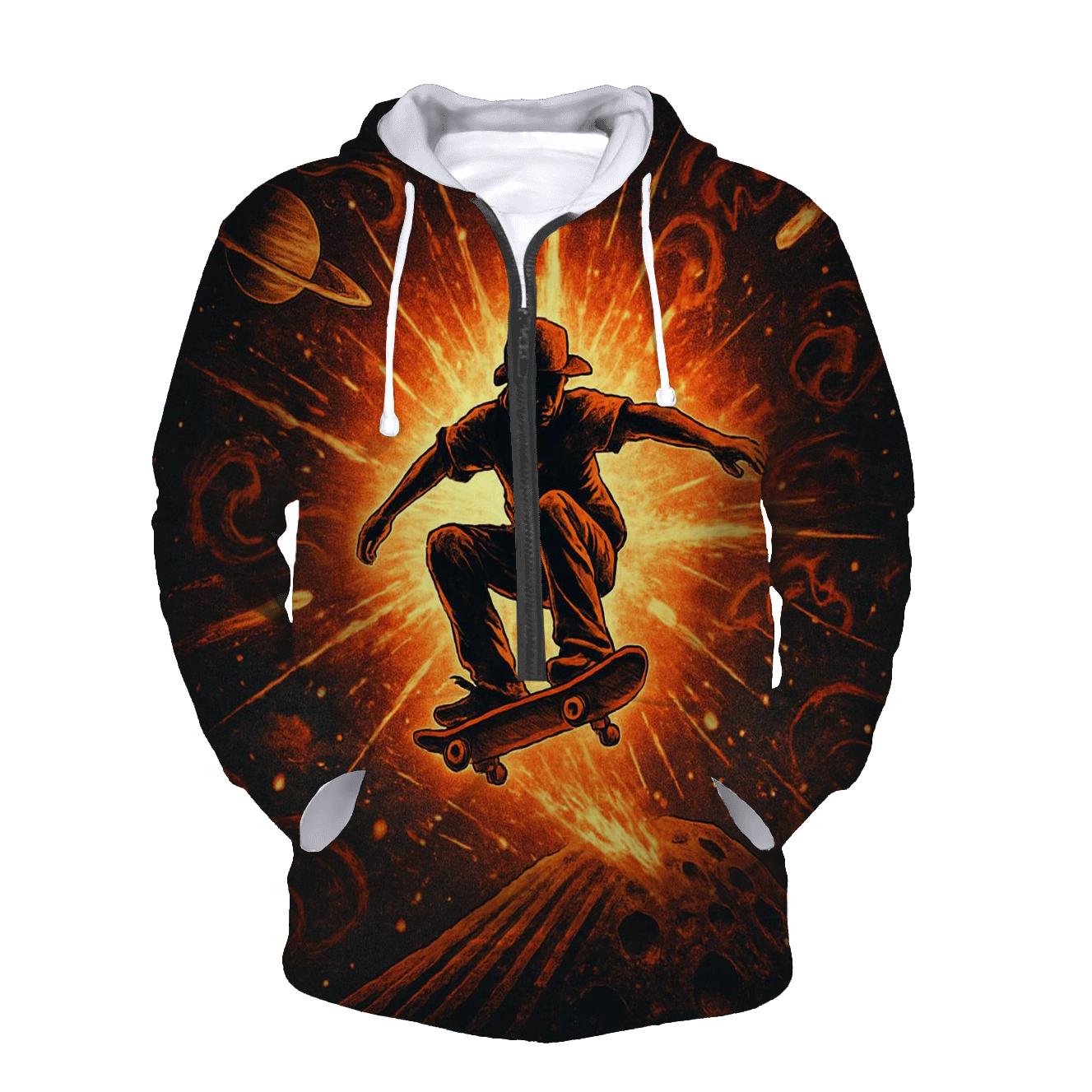 Supernova Skatepark printed hoodies