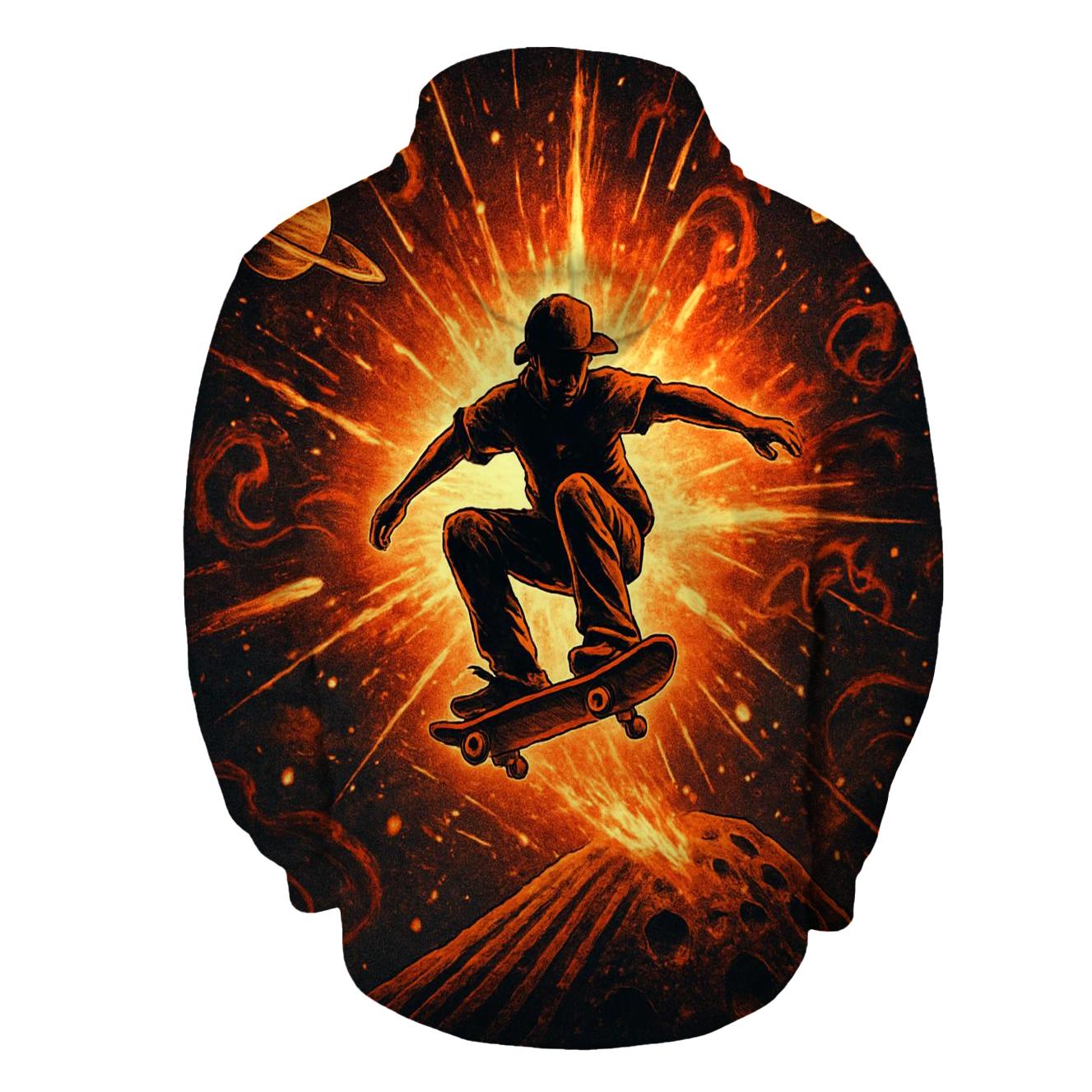 Supernova Skatepark printed hoodies