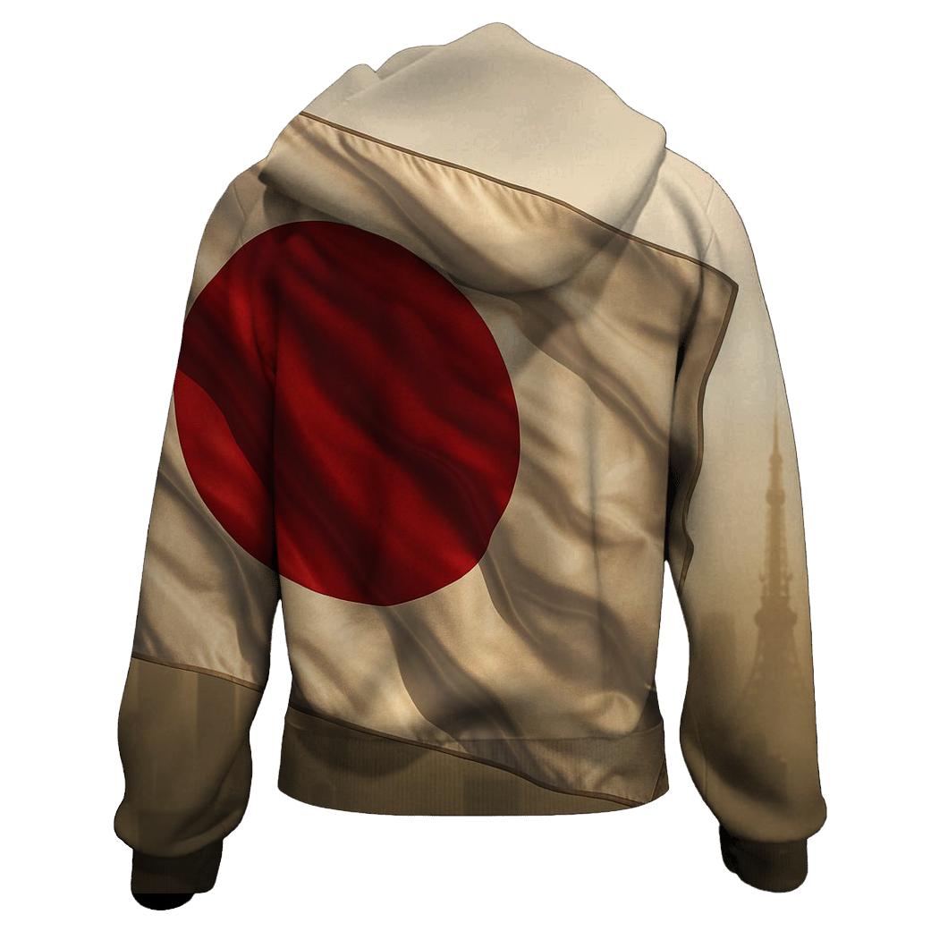 Rising Sun Fabric hoodie trends