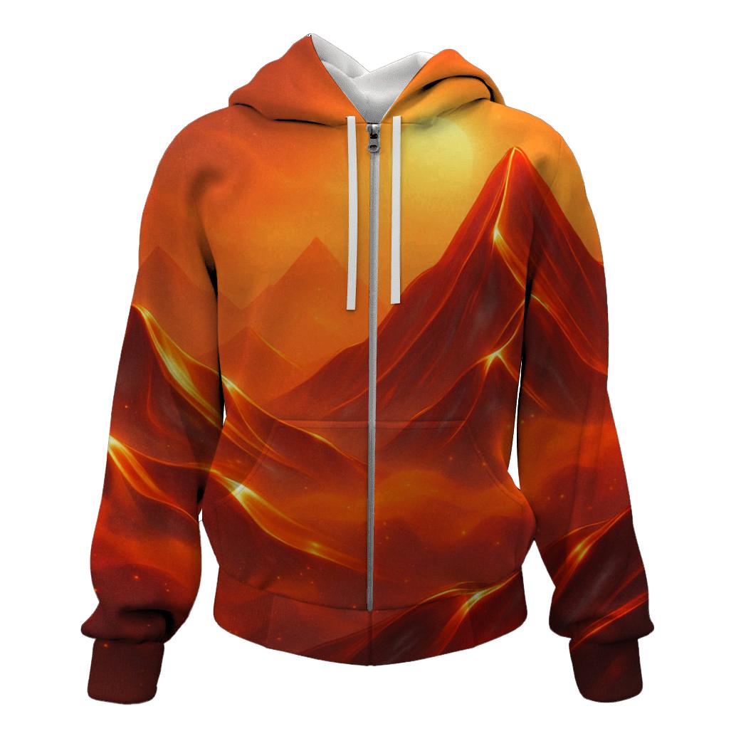 Sunset Prism Rise hoodie designs
