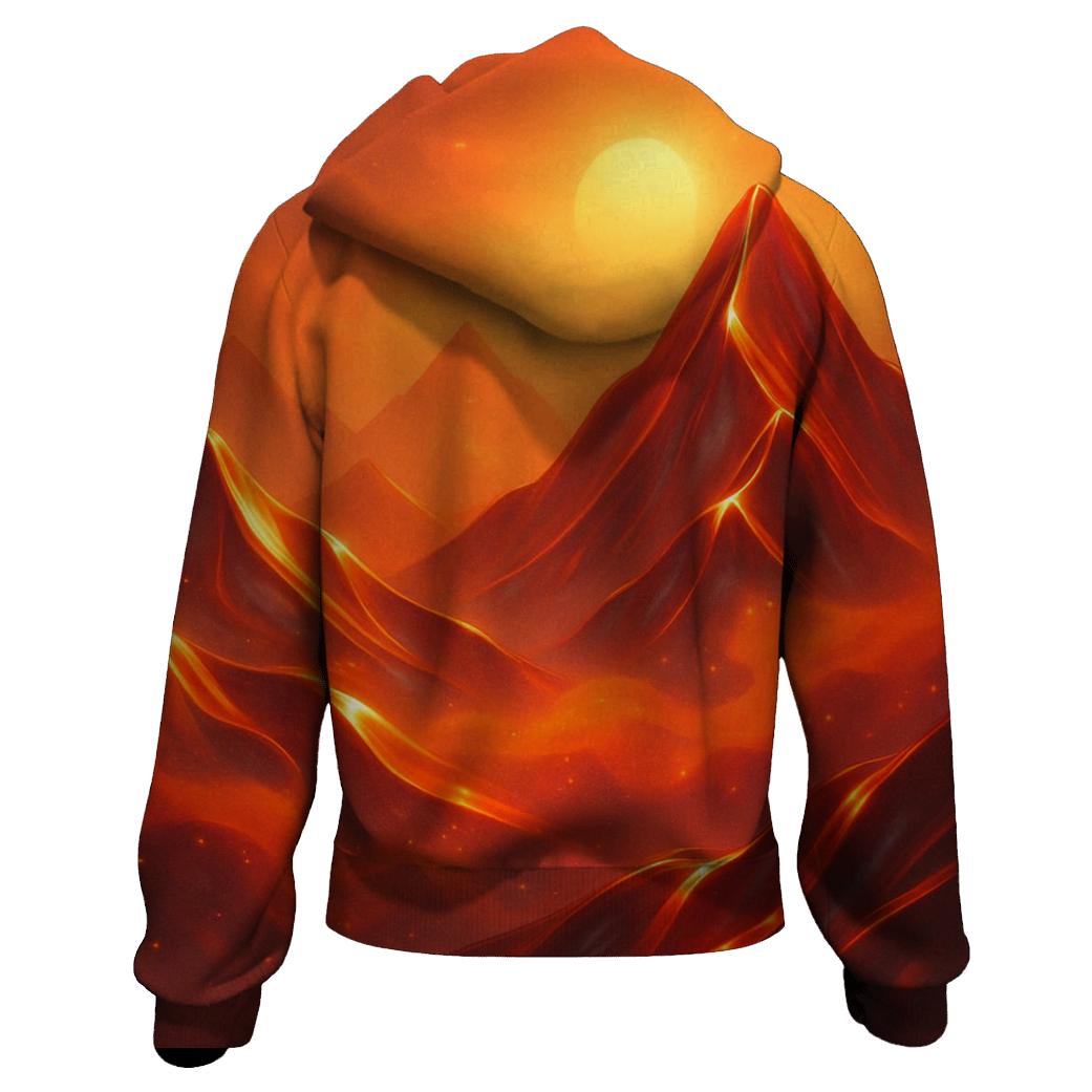 Sunset Prism Rise hoodie designs