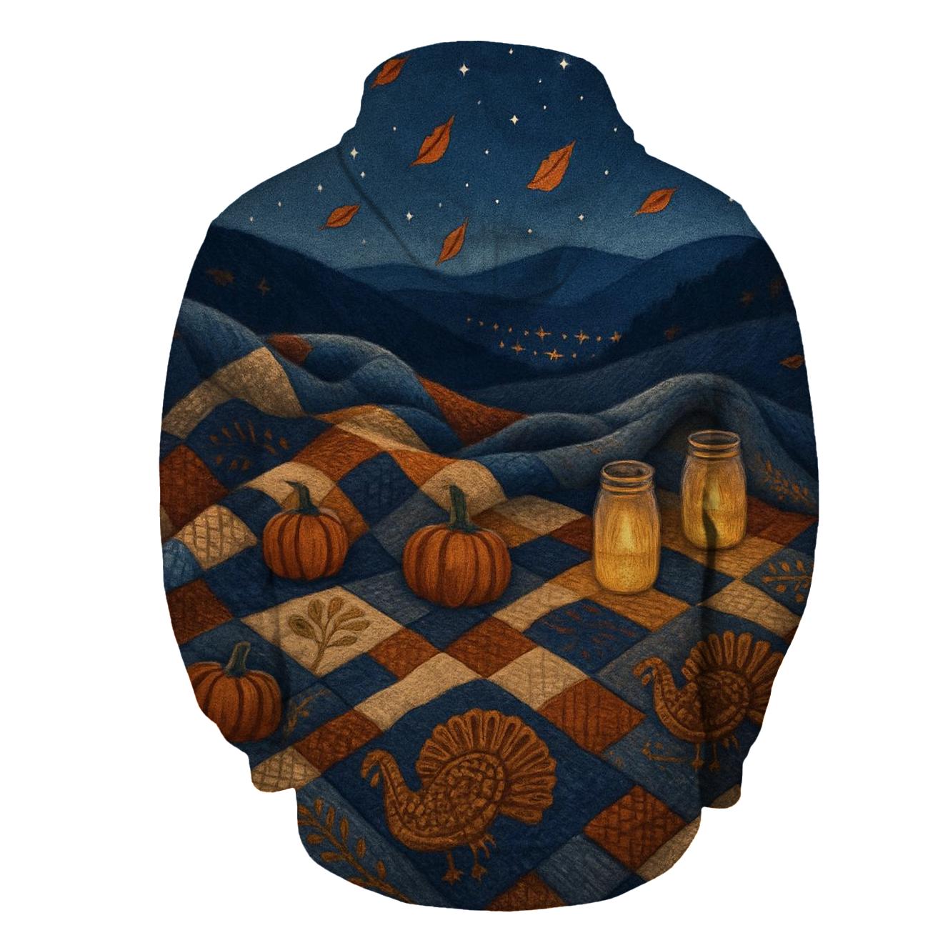 Starlit Gratitude Quilt graphic hoodies