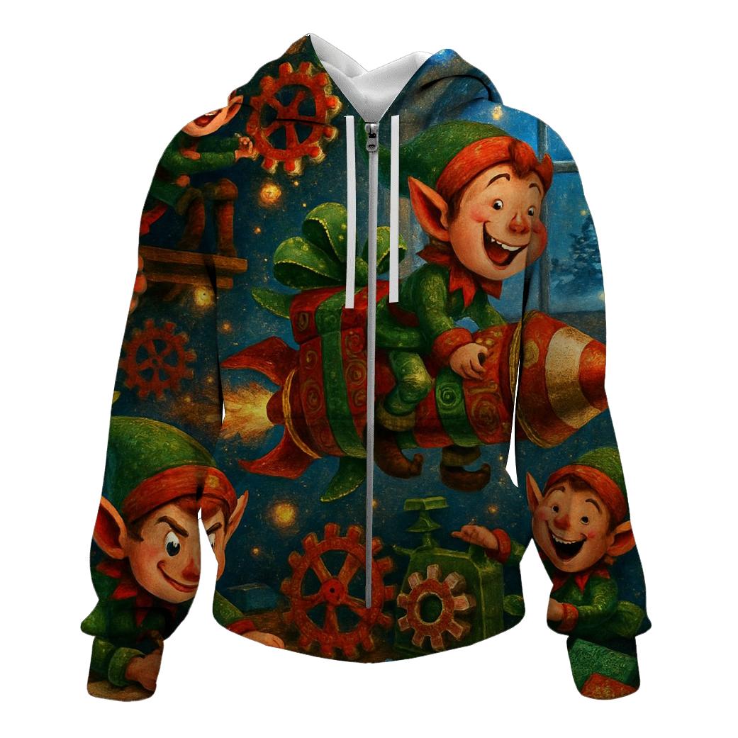 Elves Midnight Workshop hoodie styles
