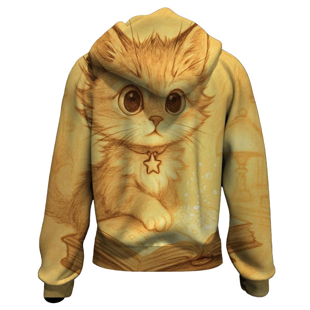 Library Of Whiskers lightweight hoodies