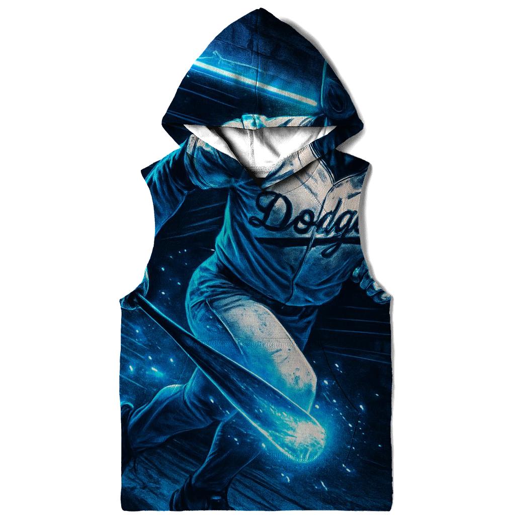 Neon Dugout Charge premium hoodies