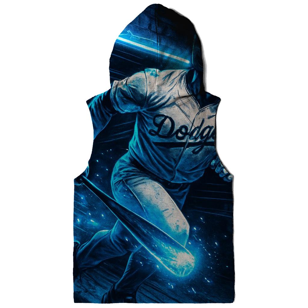 Neon Dugout Charge premium hoodies