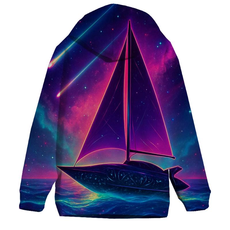 Neon Aurora Voyager hoodie designs