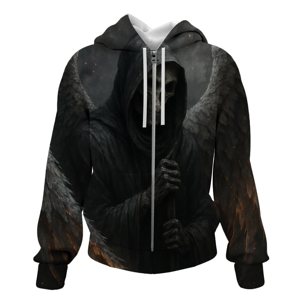 Fallen Angel In Ashen Wings hoodies fashion