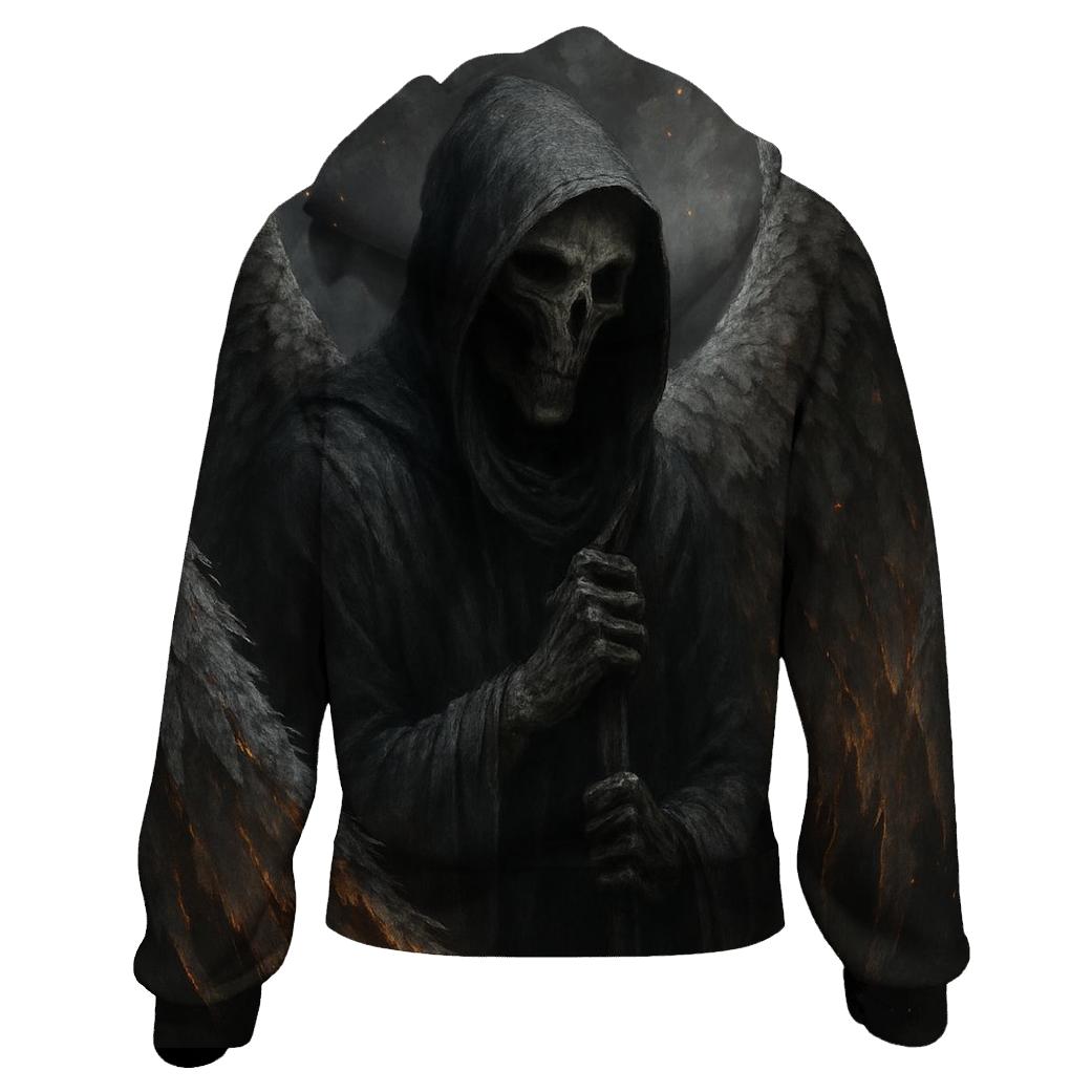 Fallen Angel In Ashen Wings hoodies fashion