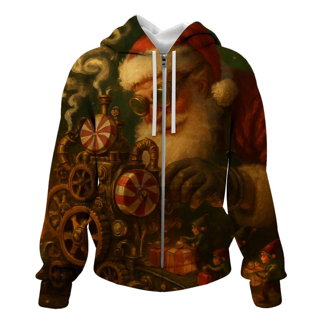 Candy Engine Santa hoodies fashion