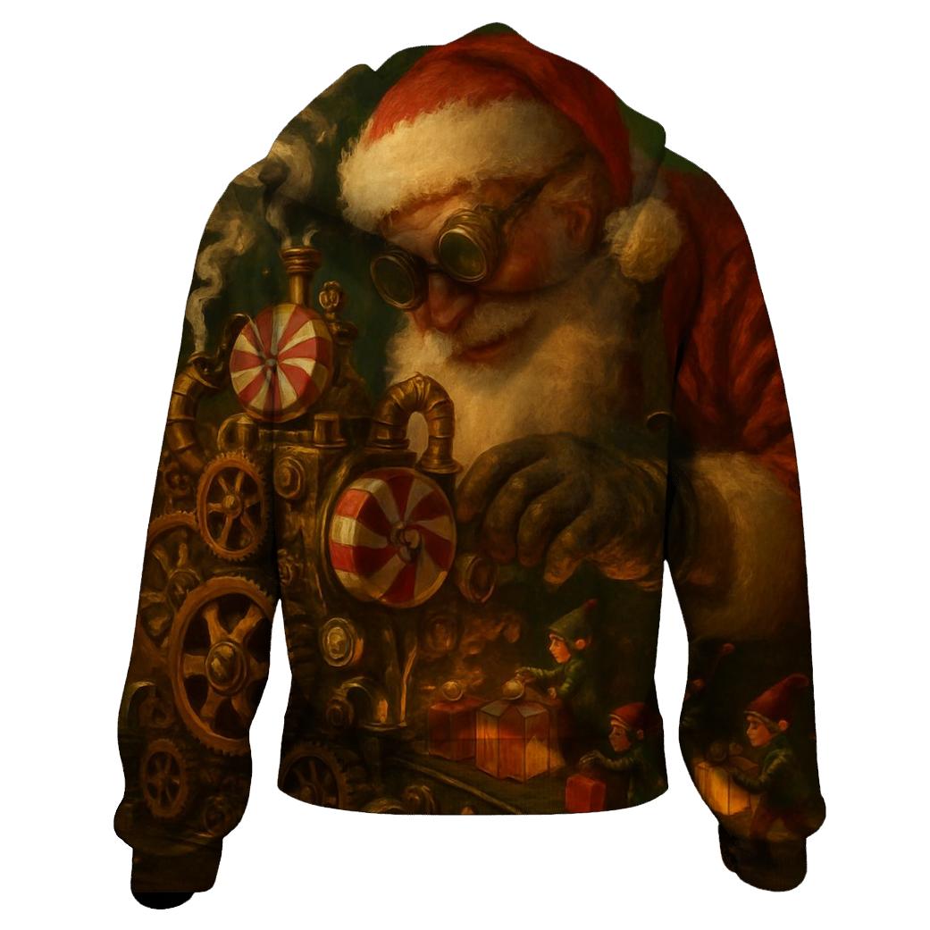 Candy Engine Santa hoodies fashion