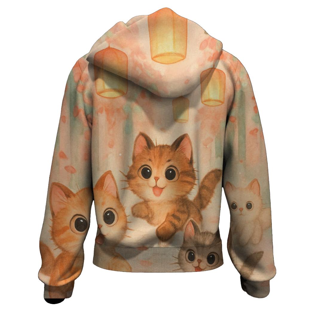 Lantern Alley Kittens hoodies fashion