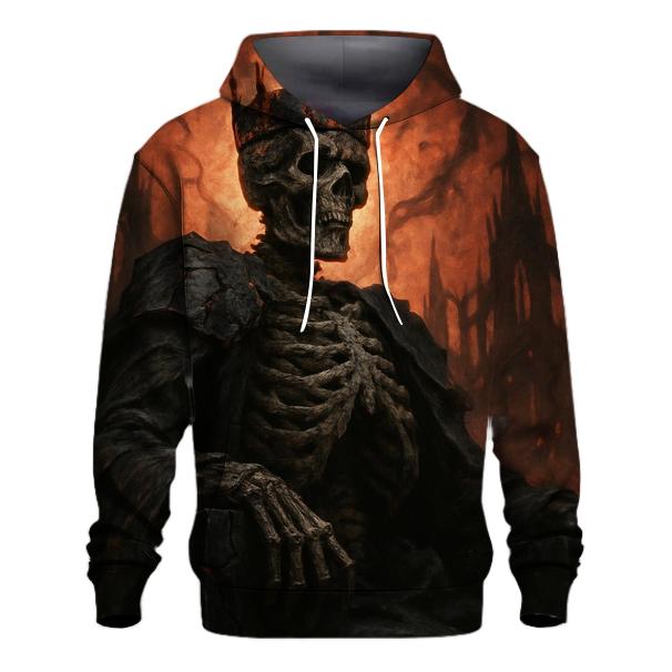 Ashen Throne Of The Skeleton King heavyweight hoodies