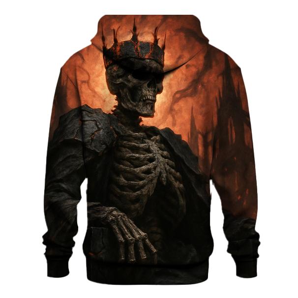 Ashen Throne Of The Skeleton King heavyweight hoodies