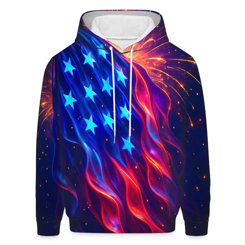 Firework Silk Cascade hoodie styles