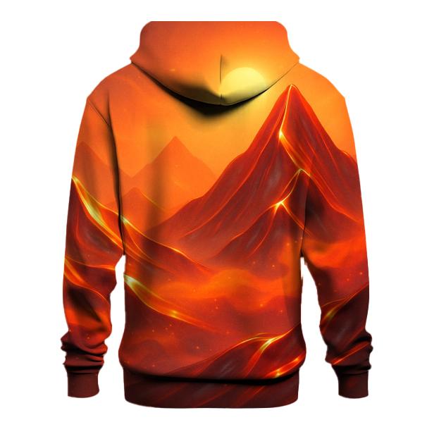 Sunset Prism Rise custom hoodies
